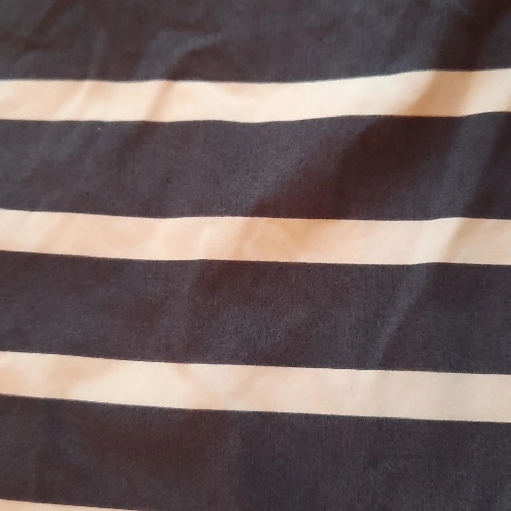 J. Crew waist 32 navy blue white stripe swim trunks